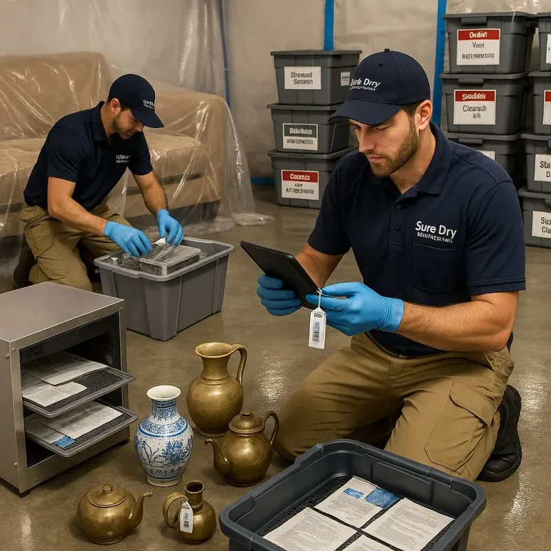 Content Protection and Restoration process in Hall County, TX
