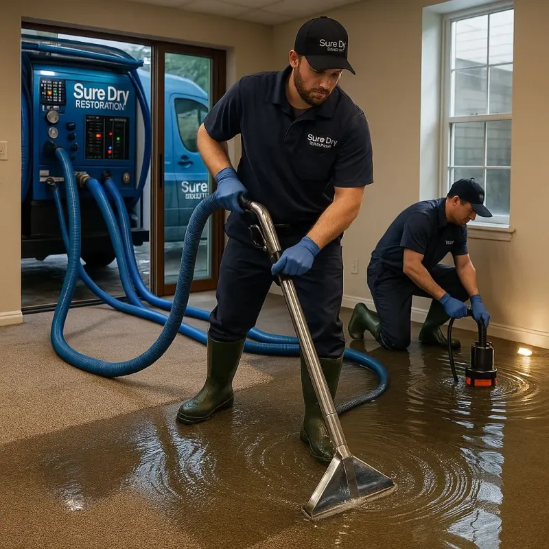 Water Extraction and Removal process in Hall County, TX